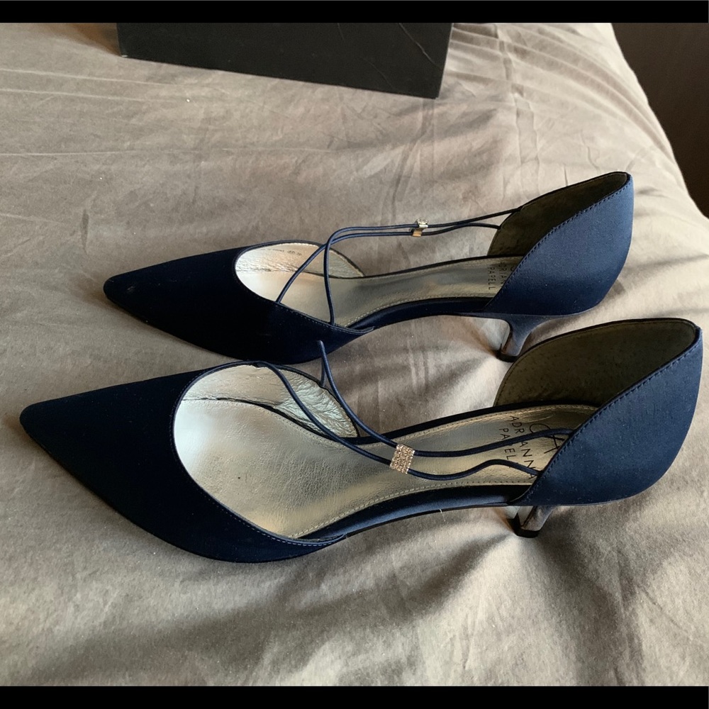 Satin Kitten Heel